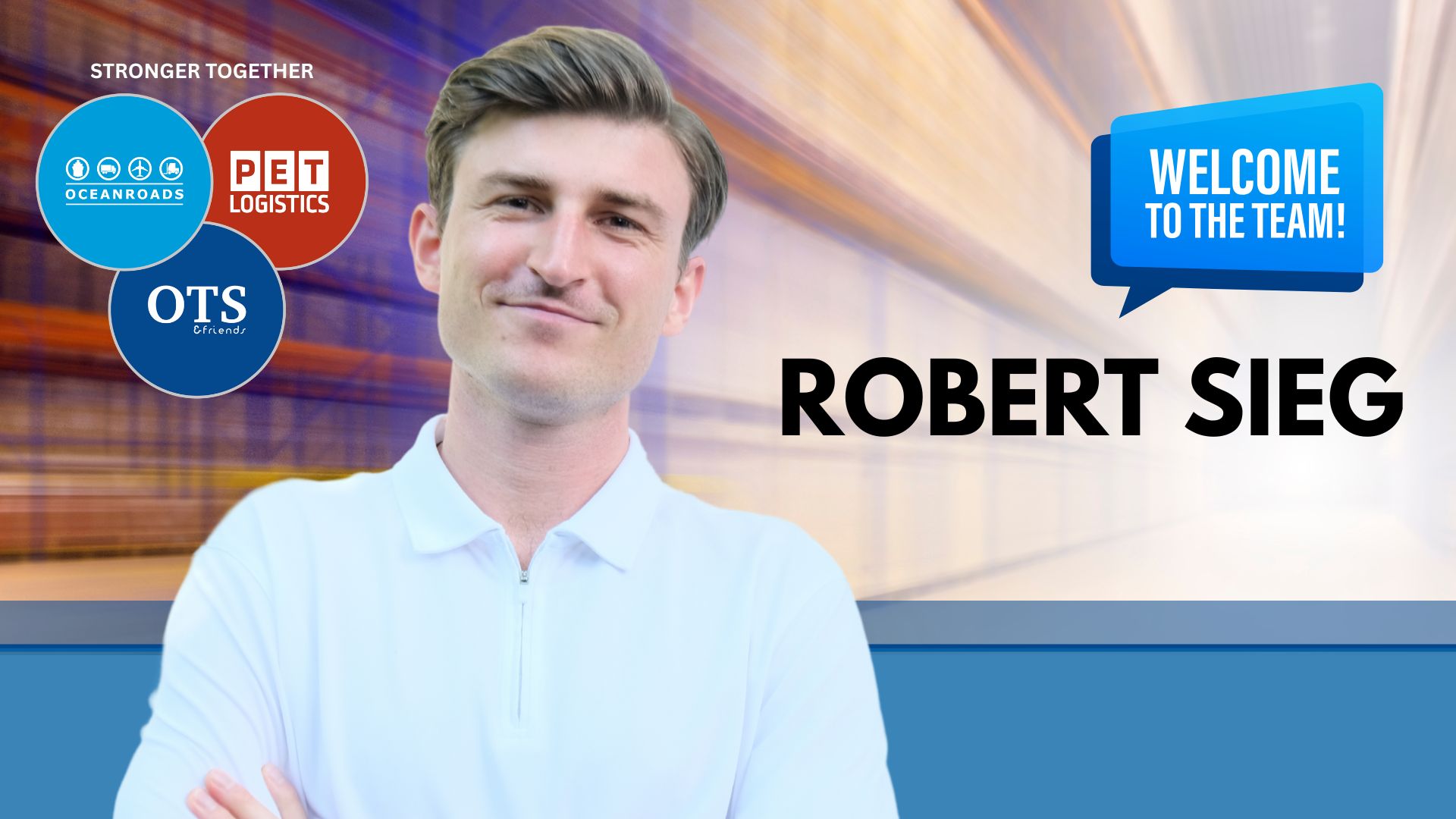 Willkommen Robert Sieg – neue Impulse für die logistics & friends Gruppe
