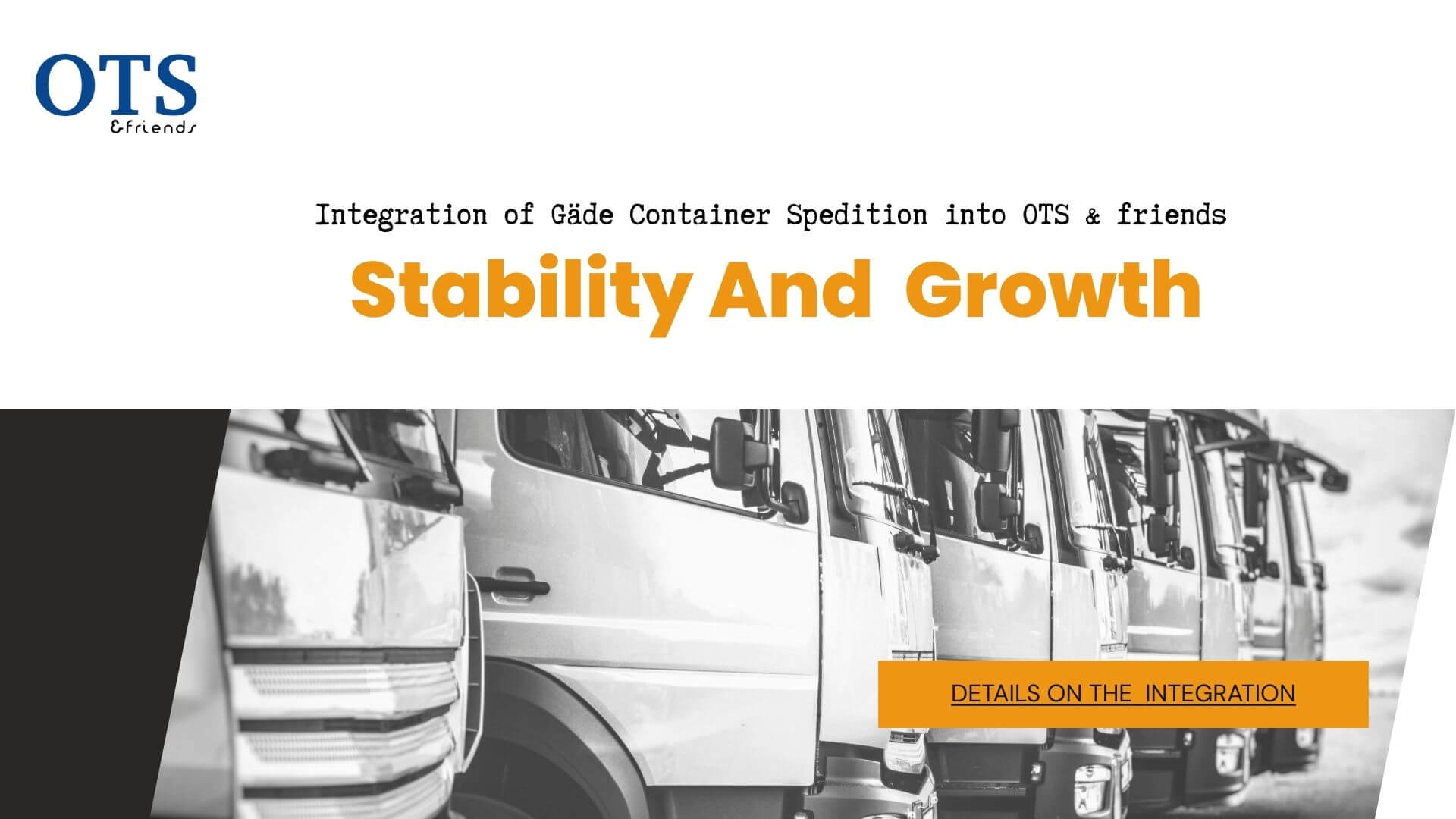 OTS Blog Integration of Gäde Container Spediton